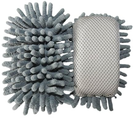Cancellino a gesso – Cancellino per lavagna a doppio lato, 2 spugne in microfibra, cancellino magnetico multifunzione, cancellino lavabile per lavagna, per casa, scuola, lavoro
