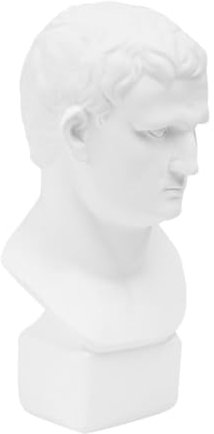 QUMIIRITY Klassische Büste Statue Aus Harz Kleine Figur Für Kunst Und Skizzenübungen Dekorative Skulptur Für Wohnzimmer Schlafzimmer Und Büro
