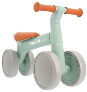 Bubblat Kids Bicicleta sin Pedales para Niños de 1 Año en Adelante | Correpasillos de Equilibrio Infantil para Desarrollo Motor en Bebés de 12 a 36 Meses, Juguete Sage