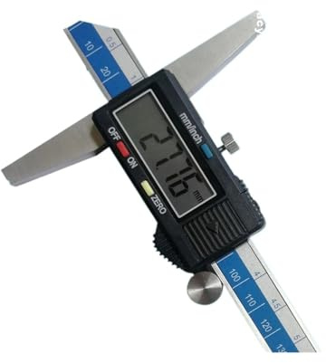 WQWGTLPLVN Calibro di profondità Digitale 0-150mm 200mm 30mm 0,01mm Strumenti di misurazione(322-102 0-200mm)