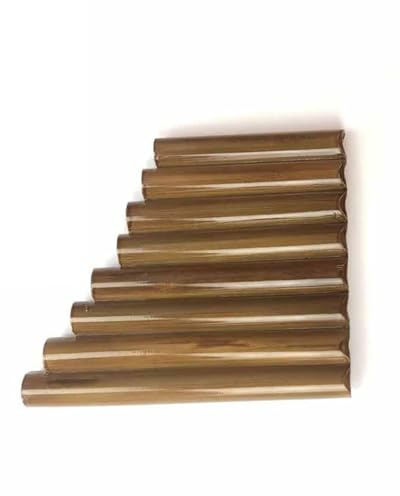 Panflöte Instrument Panflöte Volksblasinstrument Mit 8 Pfeifen C-Dur Anfänger(G major)