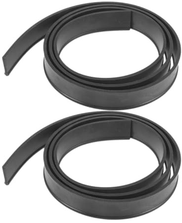 KICHOUSE Striscia Raschia in Silicone Flessibile 2 Pezzi 105cm Ricambio per Tergivetro Auto e Finestre, Strumento Pulizia Pratico e Resistente