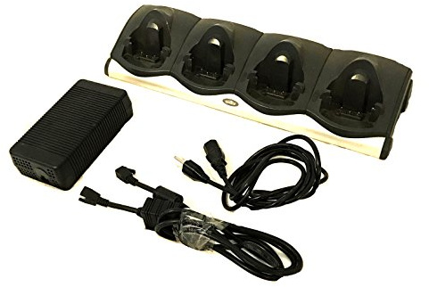 Symbol MC9000 4 Slot Charging Cradle & Power Supply Kit - CHS9000-4001C - Compatible with MC92N0 MC9190 MC9090 MC9060 MC9050
