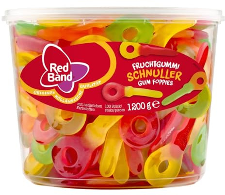 Red Band Fruchtgummi Schnuller, Fruchtgummi, 1,2 kg
