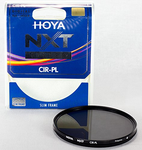 Hoya Filtro polarizador Circular NXT de 37 mm - Marco de Aluminio de Perfil bajo