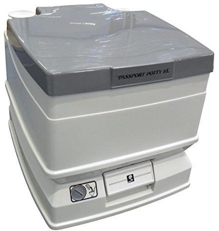 Sanitation Equipment Passport Potty 8 Liter, White
