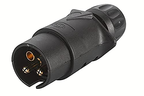 HELLA 8JA 002 263-031 Plug - 24V - 3-pin connector - Plug: Screw Contact - Black