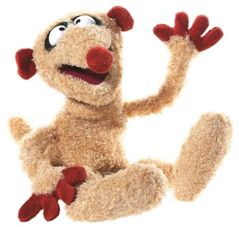 Henry | Hand-Puppe 38 cm | Sandmann | Jan & Henry | Handspiel Puppe
