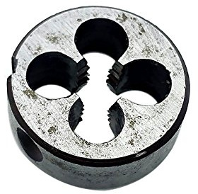 HSS 15 mm x 1 filiera metrica destra filettatura M15 x 1 mm passo