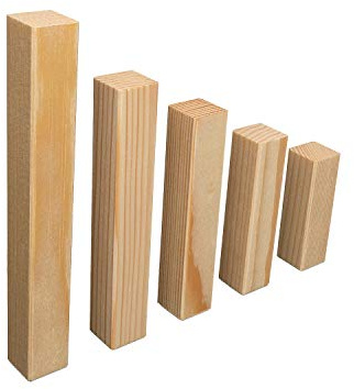 REESE Kehlleisten GmbH Universal Eckblock Ecke ECKTURM Eckstab für FICHTE Sockelleisten GEÖLT (Eckturm Premium (mit Fase), 105 mm Höhe)
