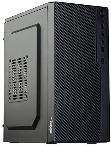 Akyga AK36BK Boîtier d'ordinateur Micro Tower Noir