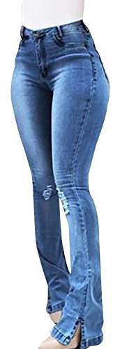 Flare Vaqueros Campana Mujer Cintura Alta Skinny Bootcut Jeans Tiro Alto Mujer Tejanos Pantalon Vaquero Pitillo Mujer Jean Ajustados Mujer Fit Jeans Acampanados Talle Alto Slim Mujer Tallas Grandes