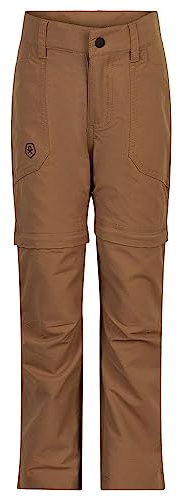Color Kids Pants with Zip Off, Pantalon de Pluie Enfants Unisexes, Tabacco Brown, 92