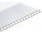 AtHaus® Placas alveolares de policarbonato – 200 dimensiones disponibles | 1130 x 595 – Grosor 4 mm | Transparentes, resistentes a los rayos UV | Placas de doble pared irrompibles para invernaderos