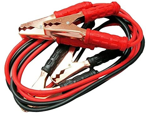 Zale Yardley Jump Leads 2 meter, Booster Cables, Jump Start Leads, Heavy Duty Battery Booster Cables, Battery Charging Cable, Color Coded, Car Accessories (100 amp)
