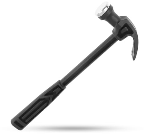 CZNBZIU Herramienta Carpenter Hammer Mini Martillo Arrancador Magnético de Acero Inoxidable para Componentes Electrónicos - Martillo de Orejas Familiar Pequeño