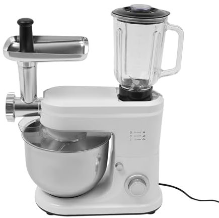 Küchenmaschine, Standmixer, Multifunktionsmixer, für Smoothies, Pizza, Waffeln, Milchshakes, Brot, Teig