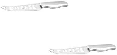 Cabilock 2pièces Couteau à Fromage Acier Inoxydable Ergonomique Outil De Cuisine Pratique Pour Découper Types De Fromages Avec Confort Et Efficacité