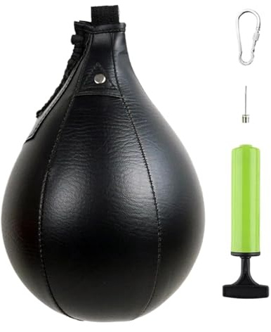 Pelota rápida para Boxeo Saco de Boxeo Inflable Profesional, Pelota Entrenamiento Velocidad y reacción, Saco Arena, Equipo Fitness