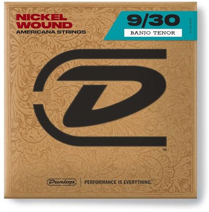 JIM DUNLOP - DJN0930 - Banjo-Saiten - Nickel Wound Americana Strings Tenor 4 Saiten 9-16-23-30