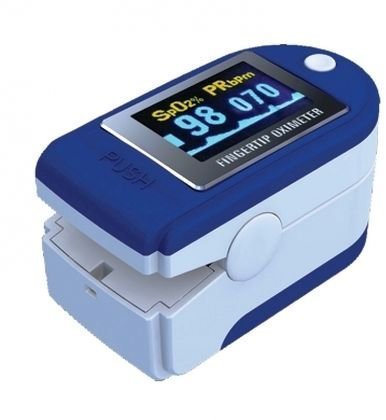 Pulsiossimetro da dito INTERMED SAT-200 portatile con display orientabile a colori - Dispositivo medico conforme alla Normativa CEE 93/42