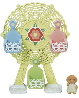 Sylvanian Families 5333 Baby Abenteuer Riesenrad - Puppenhaus Spielset