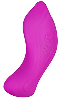 EIS Silikon-Auflegevibrator | Wasserdicht (IPX7) | Wiederaufladbar | 10 cm | Vibrator für Frauen mit 10 Vibrationsprogrammen | Sex Spielzeug für Frauen | Erotik | Mehrere Vibrationsprogramme | Sex Toys