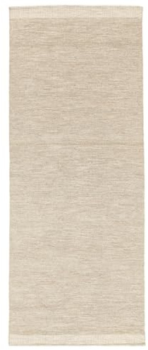 RugVista Serafina, Tappeto, 100 x 250 cm, Rettangolare, Pelo corto, Soggiorno, Sala da pranzo, Camera letto, Corridoio, Lavabile solo a secco, Certificato Care & Fair, Beige