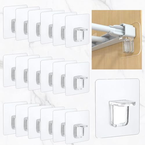 WiDream 16 Stück Regalbodenträger, Regalhalter, Einlegeboden Kleiderschrank, für Einlegeboden Kleiderschrank, Glashalter, Regalbretter, Vorratsregal