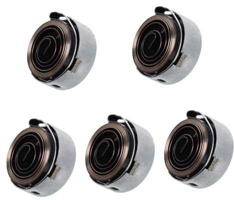 Angoily 5 Sätze Bohrmaschinenzubehör Haarstäbe Bohrmaschinenzubehör Montagewerkzeug Bohrmaschinenersatz Bohrmaschinenteile Rücklaufstahl West Lake Spring