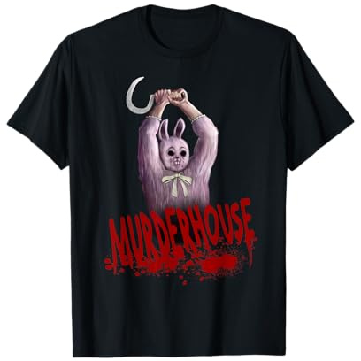 Murder House Easter Bunny Survival Horror Game Maniac T-Shirt