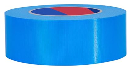 Duccinp Panzertape extra stark, 50 m x 50 mm, Wasserdichtes Reparaturband für Reparaturen, Heimwerker, Handwerk, Innen- und Außenbereich, Duct Tape (Blau)
