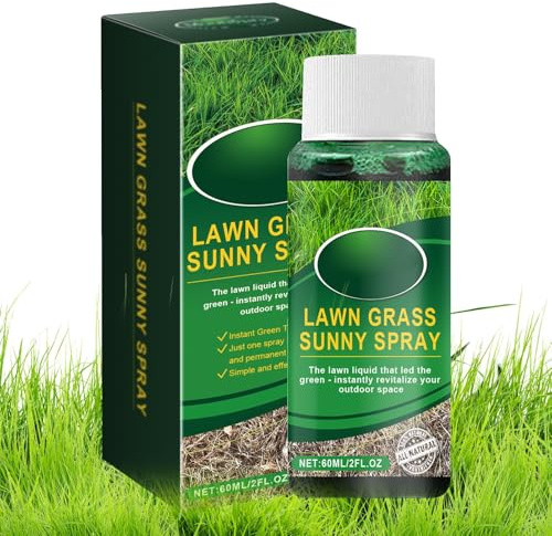 MLqkpwy Fertilizzante liquido per prato, Fertilizzante liquido per prati - Booster e fertilizzante per prato da 60 ml | Fertilizzante per piante domestiche, fertilizzante liquido, nutrienti per piante