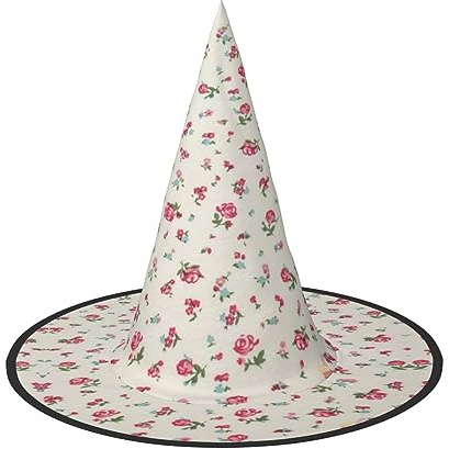 SamLng Bonito sombrero de Halloween de cereza roja dulce para adultos, accesorio versátil de disfraz de sombrero de bruja para fiestas, bailes de máscaras, cosplay y decoraciones