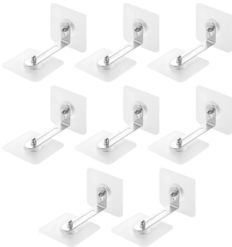 8 Stück Möbel-Wandanker, Kippsicherung Möbel, Möbel Kippsicherung Set, Kippsicherung Schrank, Möbel Kippsicherung Ohne Bohren, Geeignet für Die Befestigung Von Möbeln, Babyschutz