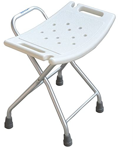 LSHYYDS Sedia da Bagno per Anziani Sedia da Doccia Pieghevole Leggera Sgabello da Vasca da Bagno Panca per Adulti Disabili Sedile da Doccia Sedia da Bagno Pieghevole