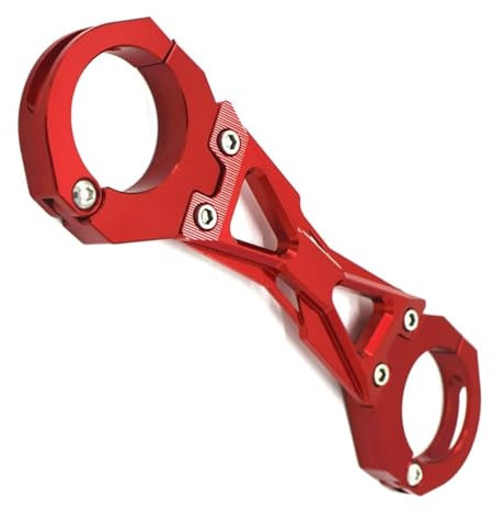 Shock Absorber For Kawa&saki Z900 Z 900 2017-2020 Motorcycle Front Fork Suspension Shock Absorber Balance Bracket Brace Stabilizer Clamp(Red)