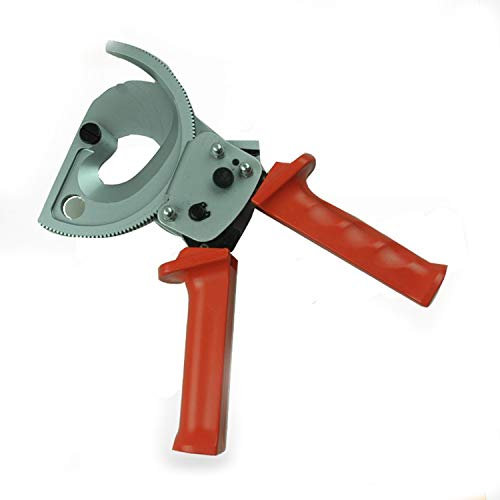 Wire Stripper Forging Blade Ratchet Cable Cutter for Cutting 400mm² Copper Aluminum Cables Sharp and Quick Cable Cutter