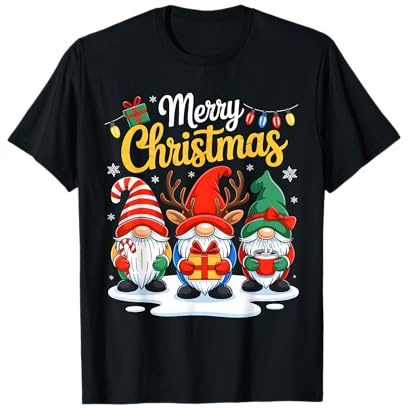 Frohe Weihnachten Wichtel Xmas GNOME Weihnachtsfeier Familie T-Shirt