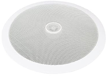 OMNITRONIC CST-8 2-Wege-Deckenlautsprecher | 8-Einbaulautsprecher, 100 V, 40 W RMS, Ø 240 mm