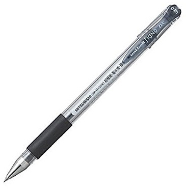 Uni-Ball Signo Dx Um 151, Gelschreiber, 0,28 mm, 10 Stück, schwarz