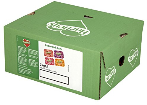 Hartley's Assorted Jam Portion, 100 x20g