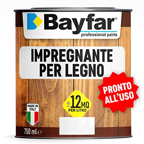 Impregnante per legno da esterno e interno 750ML (Teak)