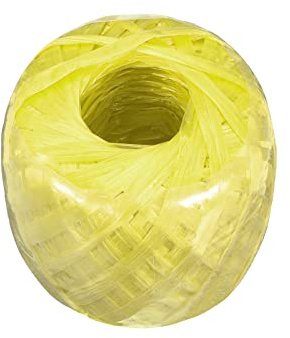 Rebower polyester nylonrep [för bokompackning gör-det-själv] – 100 m/328 fot/1 rulle gul