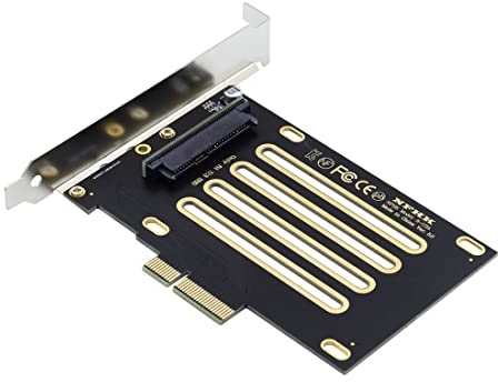 chenyang U.3 SSD U3 Kit SFF-8639 auf PCI-E 4.0 X4 Lane Host Adapter für Motherboard PM1735 NVMe PCIe SSD