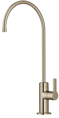 KRAUS Oletto Single Handle Drinking Water Filter Faucet for or Water Filtration System in Spot-Free Antique Champagne Bronze, FF-103SFACB