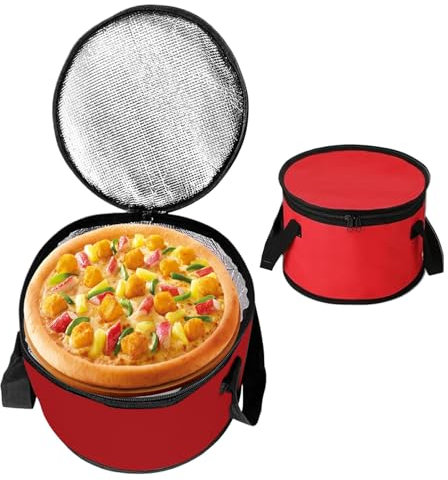 Bolsa de aislamiento de sombreado circular - bolsa enfriadora de aislamiento, portador térmico de alimentos | Bolsa de almuerzo reutilizable y elegante para almacenar alimentos, comidas interiores