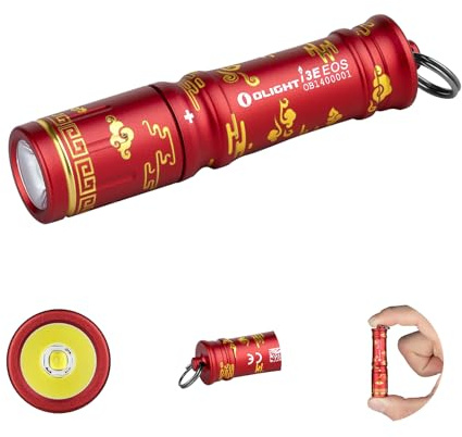 OLIGHT I3E Mini LED Taschenlampe Schlüsselanhänger 90 Lumen