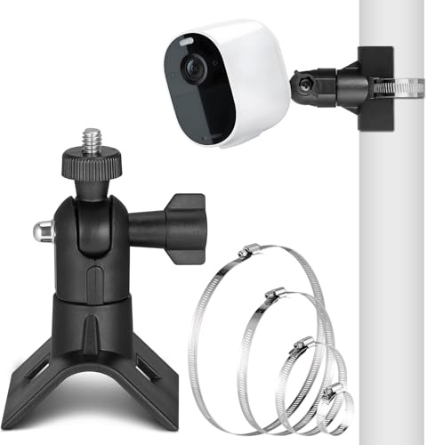 Zocipro Universelle Kamera Halterung, Camera Pole Montagehalterung für Andere mit 1/4 (6,35 mm) Schraubenloch Kamera, kompatibel mit arlo/wyze/eufy-cam