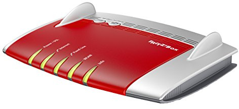 AVM FRITZ!Box 7490 WLAN AC + N Router (VDSL/ADSL, 1.300 Mbit/s (5 GHz), 450 Mbit/s (2,4 GHz), DECT-Basis, Media Server, internationale Version) (Generalüberholt)